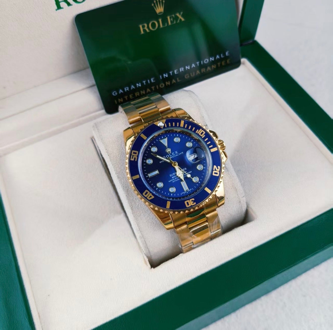 Submariner blue dial