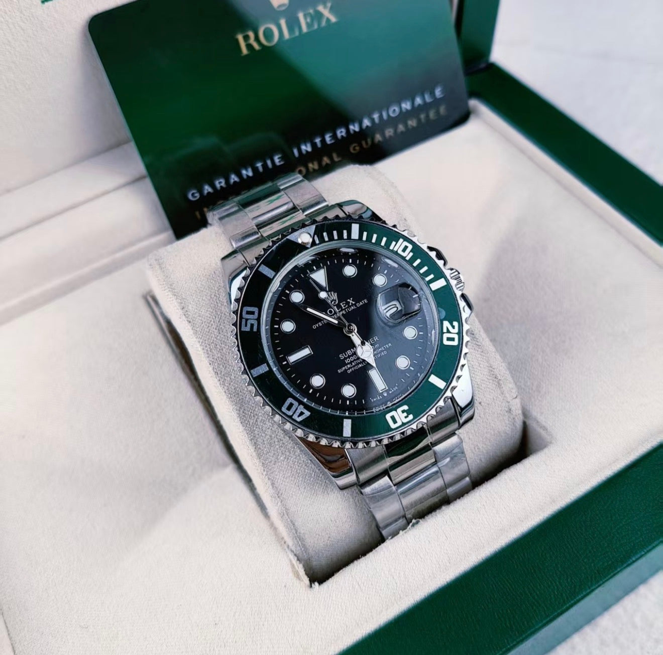 Submariner Black-Green